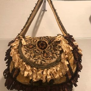 Hand made tapestry purse